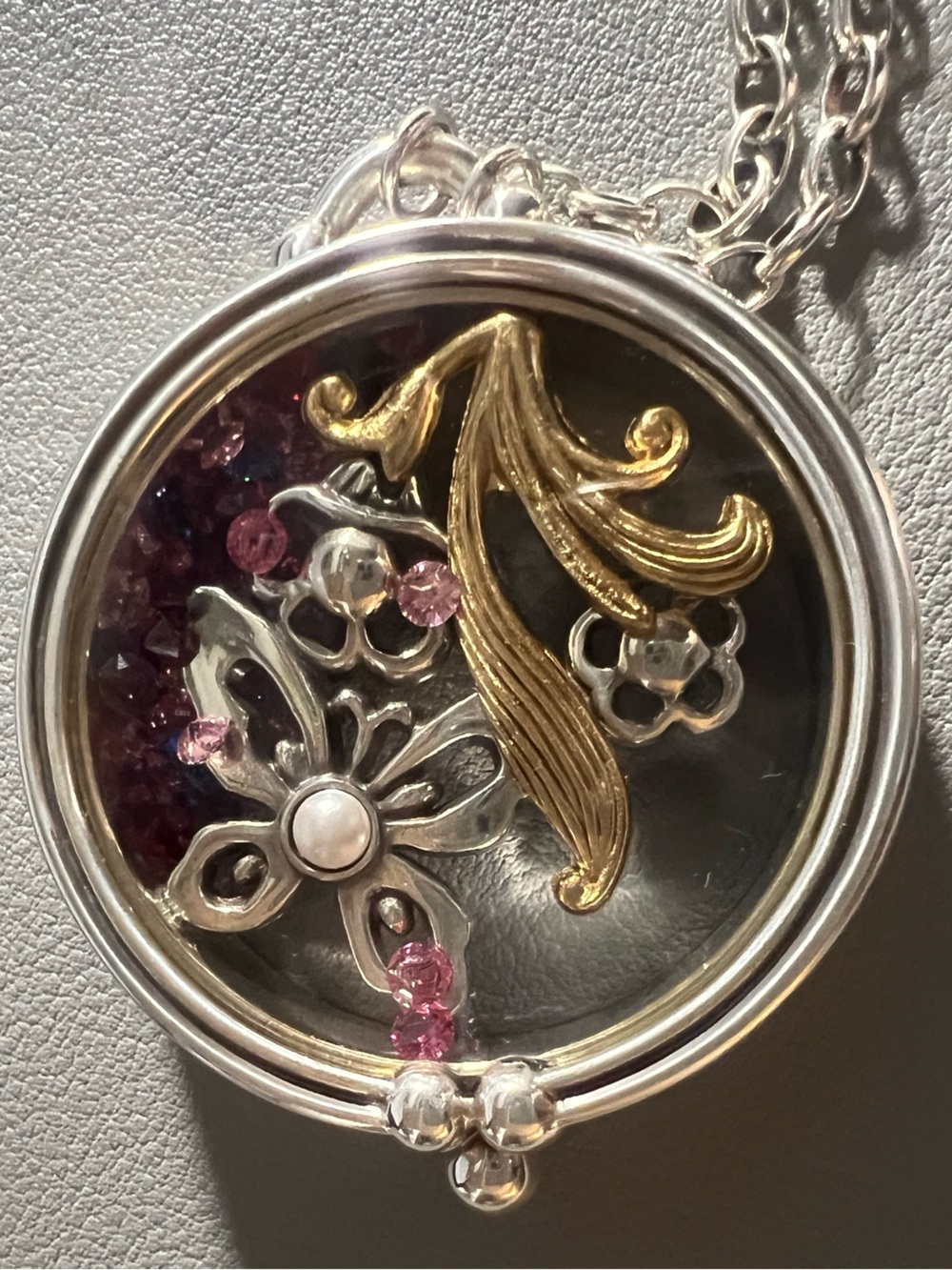 NWT BRIGHTON FLOWER DUET SHAKER NECKLACE - Picture 6 of 8